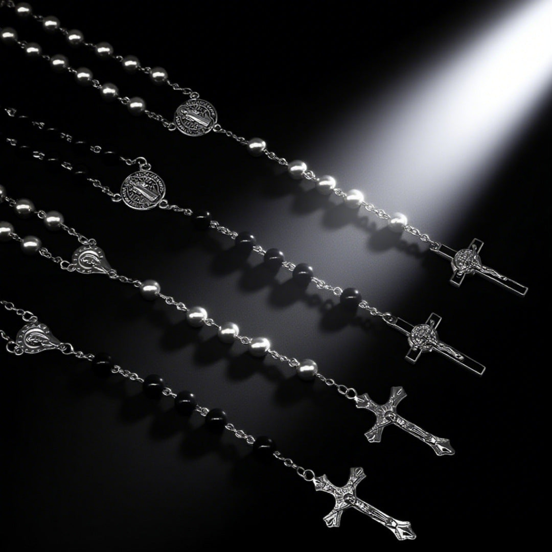 Fashion Long Cross Woven Sweater Necklace