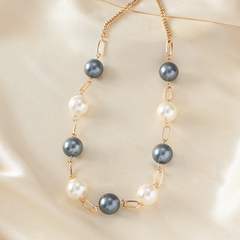 Women's Colorful Long Sweater Necklace