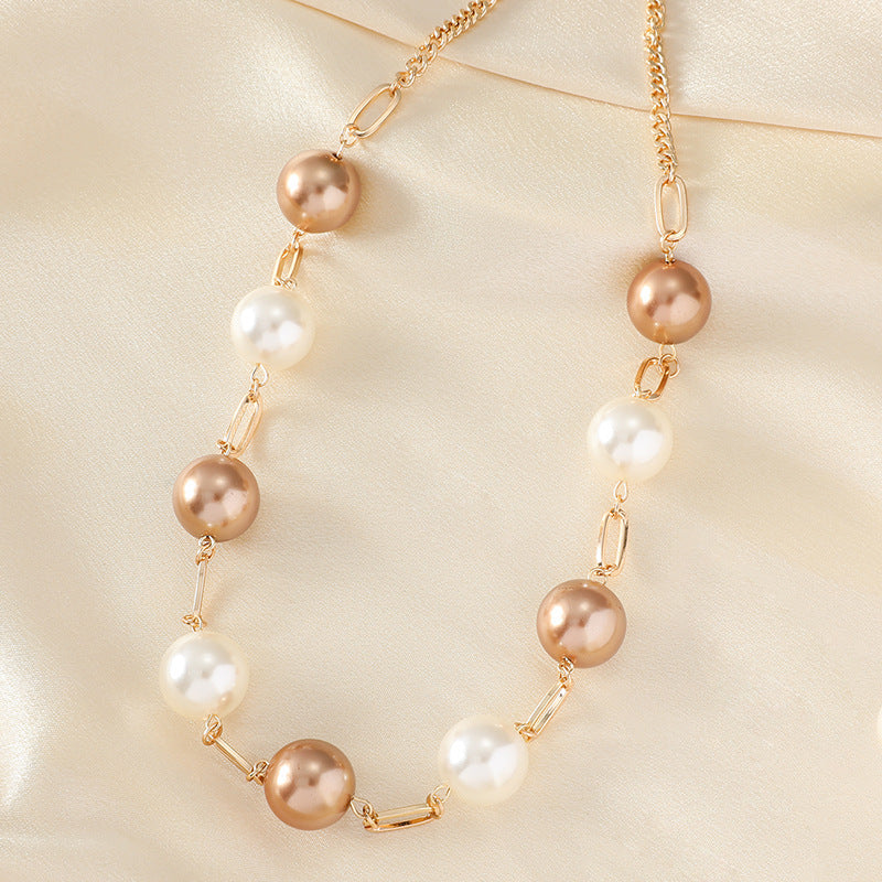 Women's Colorful Long Sweater Necklace